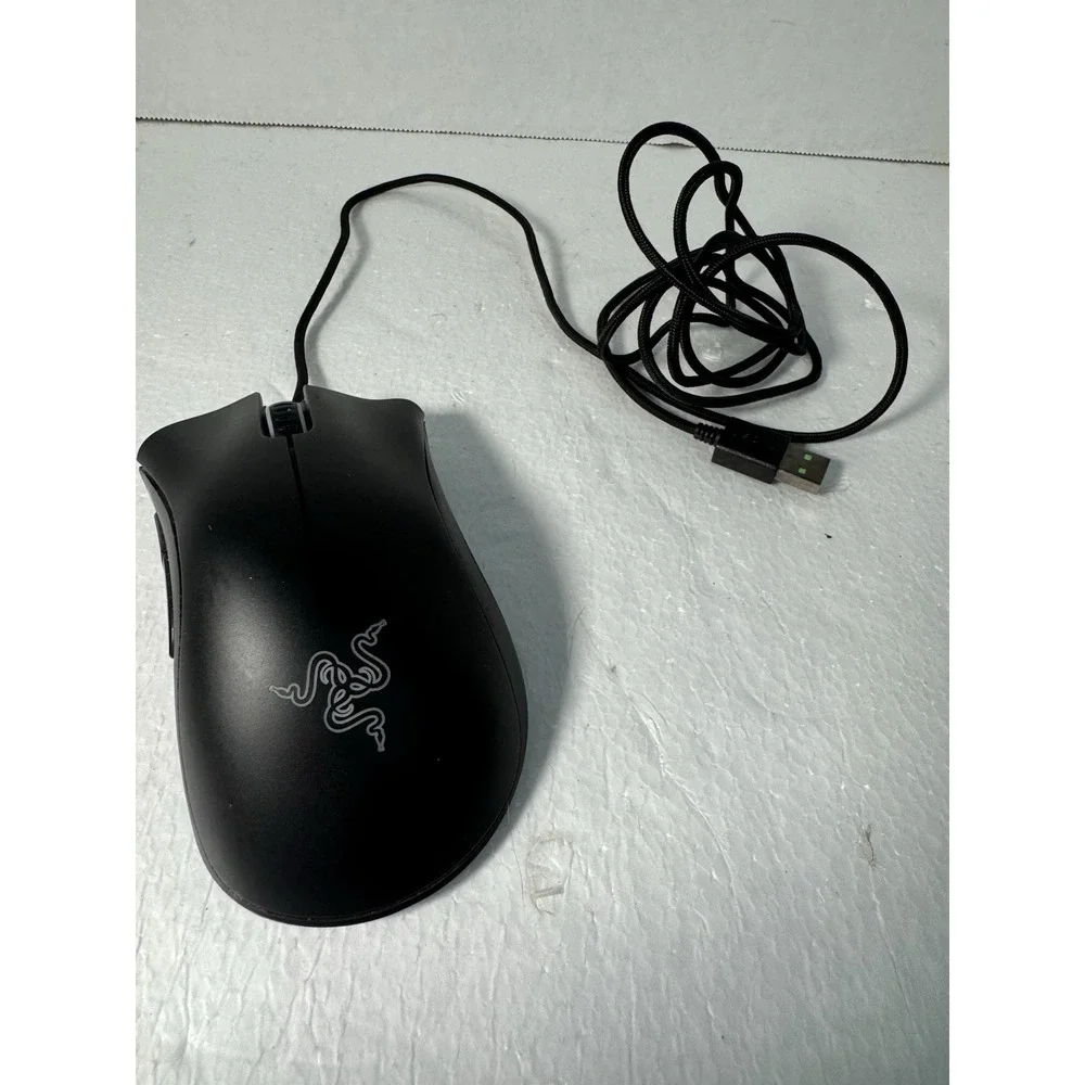 Razer DeathAdder Essential Gaming Mouse with‎ 6400 DPI Optical Sensor - Black